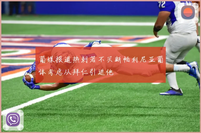 葡媒报道热刺若不买断帕利尼亚葡体考虑从拜仁引进他